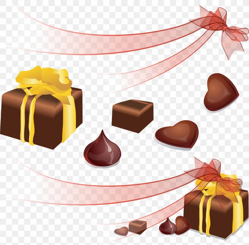 Chocolate Gift, PNG, 2900x2857px, Chocolate, Animation, Bonbon, Confectionery, Dessert Download Free