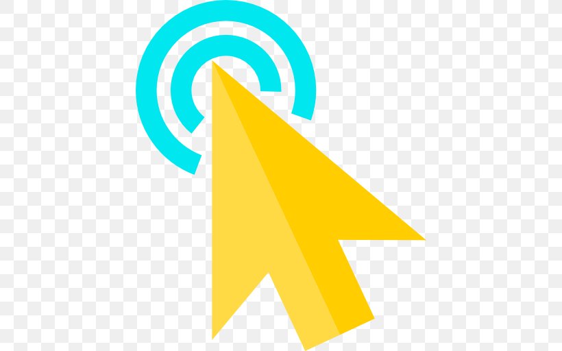 Computer Mouse Pointer Cursor Arrow, PNG, 512x512px, Computer Mouse, Area, Brand, Cursor, Hyperlink Download Free