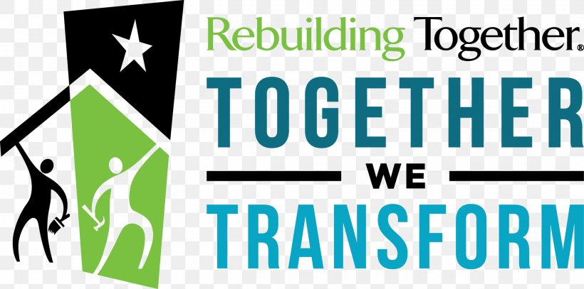 Rebuilding Together Seattle Logo Ohio Brand, PNG, 1941x965px, Logo, Area, Brand, Communication, Design M Group Download Free