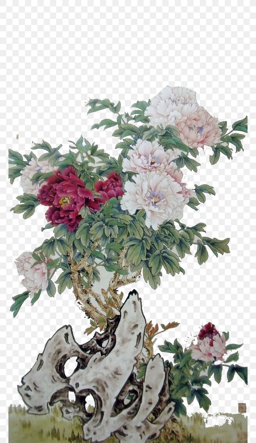U5de5u7b14u82b1u9e1fu753b Bird-and-flower Painting Gongbi Chinese Painting Moutan Peony, PNG, 766x1417px, Birdandflower Painting, Art, Calligraphy, Chinese Painting, Flora Download Free