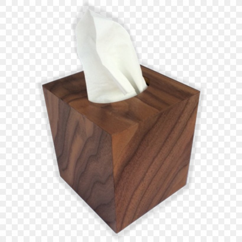 Box Facial Tissues Paper Wood Kleenex, PNG, 1000x1000px, Box, Cube, Eastern Black Walnut, Facial Tissues, Juglans Download Free