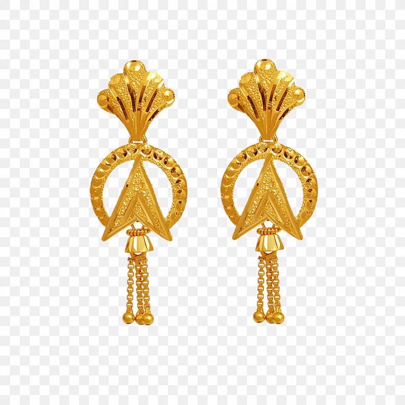 Earring Jewellery Gold Jewelry Design Tanishq, PNG, 1024x1024px, Earring, Bangle, Body Jewelry, Bracelet, Brass Download Free