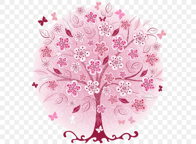 Vector Graphics Clip Art Illustration Tree Image, PNG, 600x600px, Tree, Branch, Crataegus Laevigata, Cut Flowers, Drawing Download Free