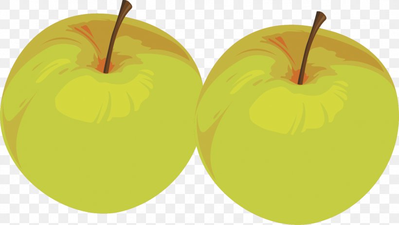 Yellow Apple, PNG, 1822x1033px, Yellow, Apple, Food, Fruit Download Free