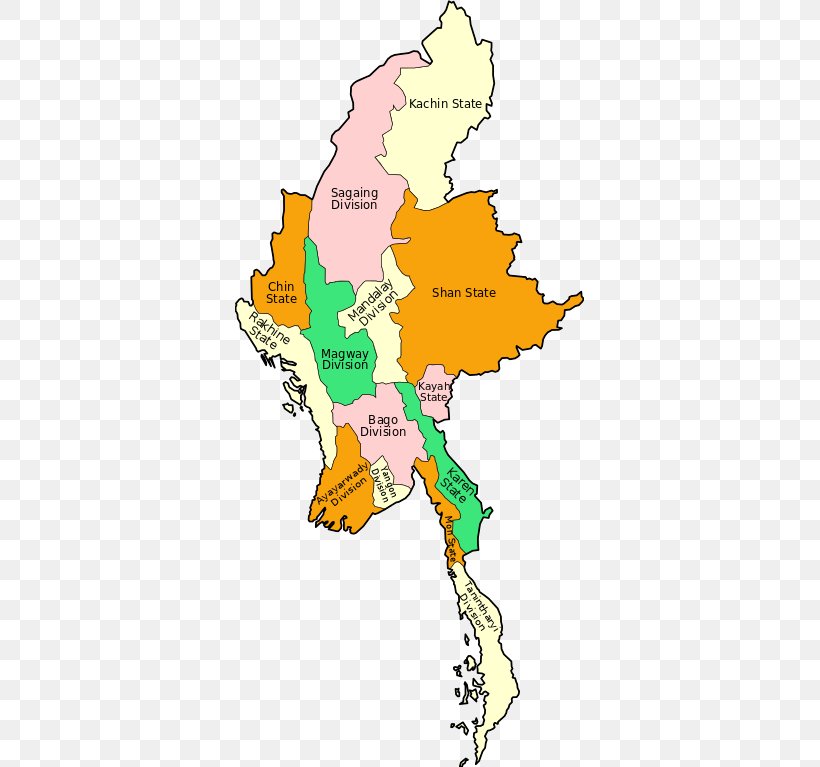 Administrative Divisions Of Myanmar Rakhine State Yangon Map Bamar People, PNG, 349x767px, Administrative Divisions Of Myanmar, Area, Bamar People, Burma, Burmese Download Free