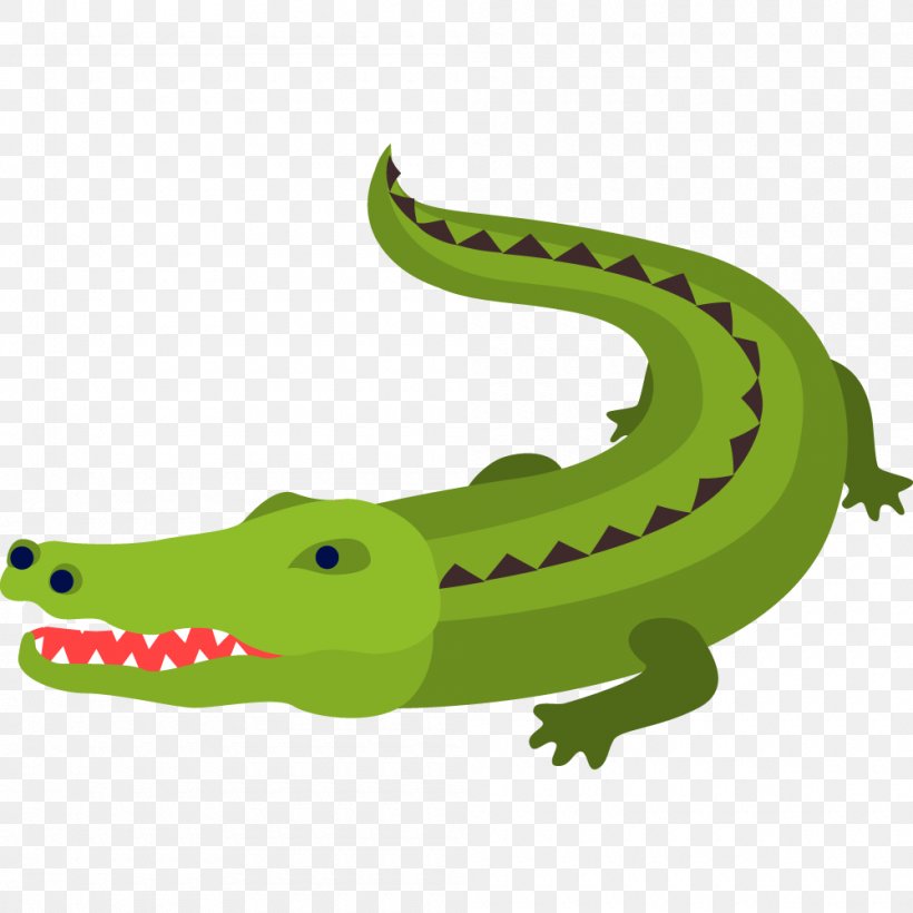 Crocodile Alligator Cartoon, PNG, 1000x1000px, Crocodile, Alligator, Amphibian, Cartoon, Crocodiles Download Free