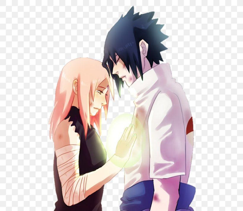 Sakura Haruno Sasuke Uchiha Naruto Hinata Hyuga Uchiha Clan, PNG, 564x714px, Watercolor, Cartoon, Flower, Frame, Heart Download Free