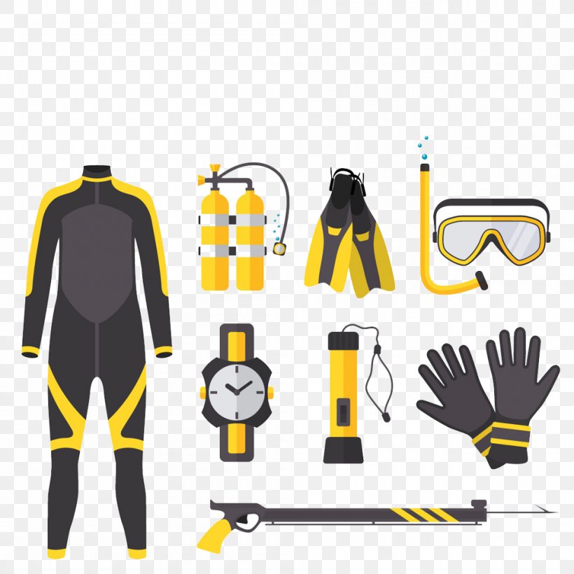 Scuba Diving Underwater Diving Spearfishing Diving Equipment, PNG, 1000x1000px, Underwater Diving, Aqua Lung, Brand, Cartoon, Diving Equipment Download Free