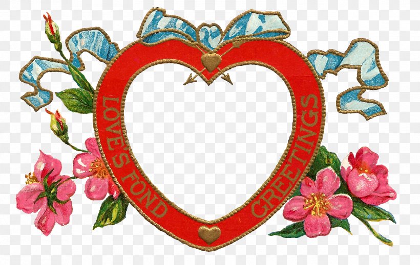 Borders And Frames Valentine's Day Picture Frames Heart Clip Art, PNG, 1576x999px, Watercolor, Cartoon, Flower, Frame, Heart Download Free