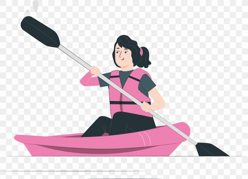 Canoeing, PNG, 3000x2172px, Canoeing, Biology, Boat, Boating, Cartoon Download Free