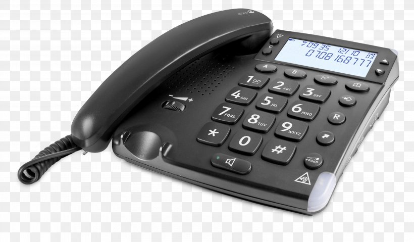 Home & Business Phones Telephone DORO Magna 4000 Corded Phone, PNG, 3817x2230px, Home Business Phones, Answering Machine, Answering Machines, Caller Id, Corded Phone Download Free