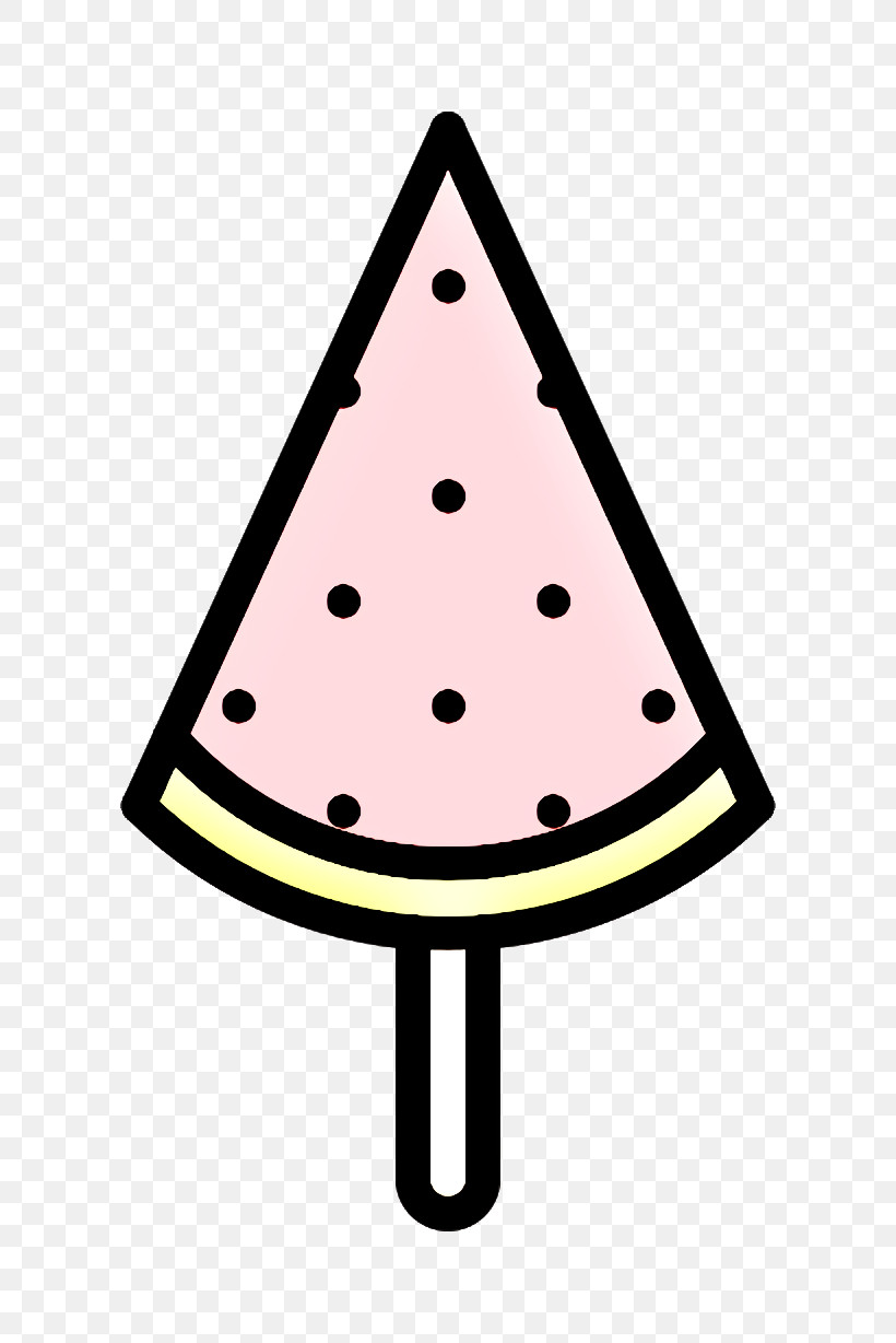 Ice Cream Icon Watermelon Icon, PNG, 720x1228px, Ice Cream Icon, Cone, Sign, Signage, Triangle Download Free