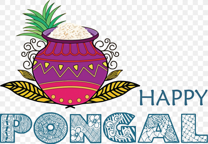 Pongal Happy Pongal, PNG, 3000x2079px, Pongal, Abstract Art, Charcoal, Drawing, Happy Pongal Download Free