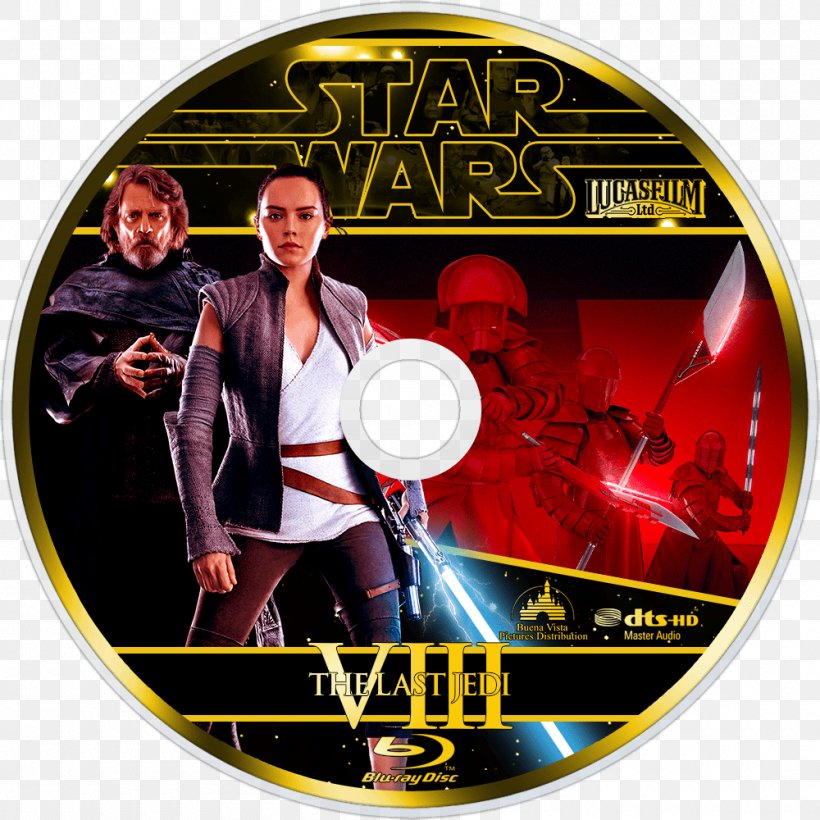 Blu-ray Disc DVD Star Wars Film Rey, PNG, 1000x1000px, Bluray Disc, Art, Compact Disc, Dvd, Empire Strikes Back Download Free