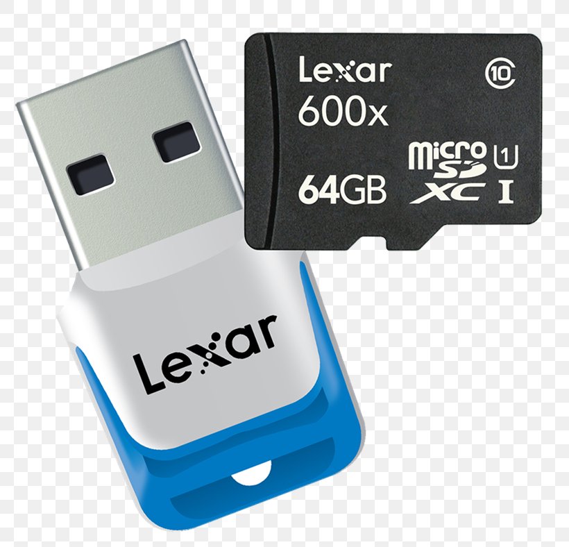 Flash Memory Cards USB Flash Drives Lexar Media, Inc Secure Digital, PNG, 788x788px, Flash Memory Cards, Adapter, Card Reader, Computer Data Storage, Data Storage Device Download Free