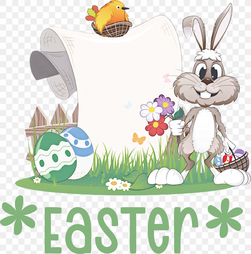 Easter Bunny Easter Day, PNG, 2959x3000px, Easter Bunny, Animation, Cartoon, Dongman, Drawing Download Free