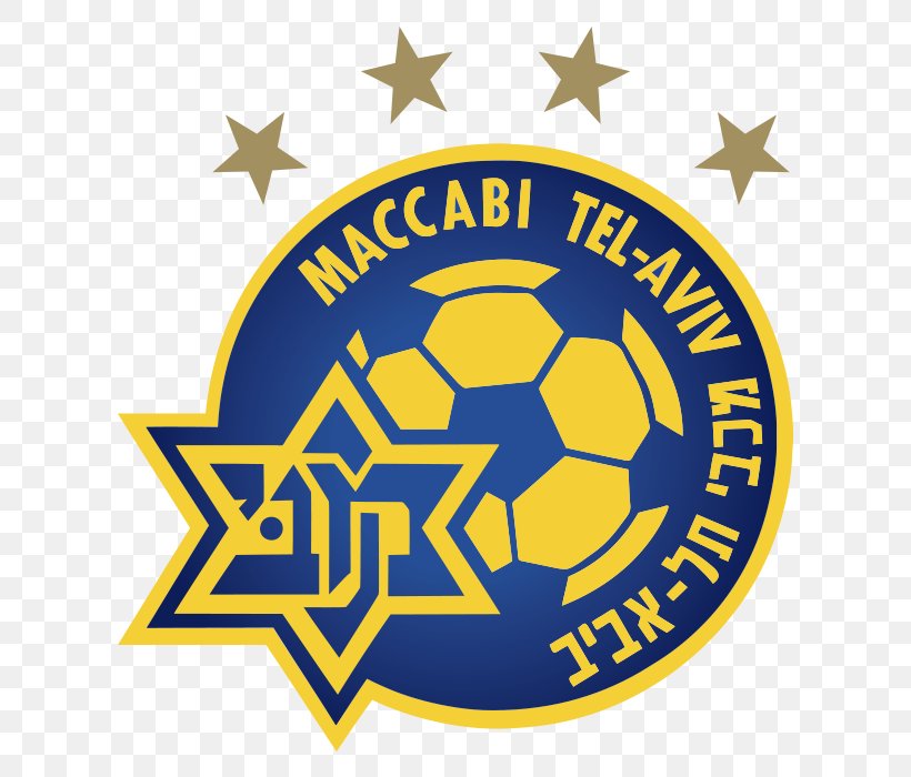 Maccabi Tel Aviv F.C. Bnei Yehuda Tel Aviv F.C. Maccabi Netanya F.C. Maccabi Haifa F.C. 2017–18 UEFA Europa League, PNG, 700x700px, Maccabi Tel Aviv Fc, Area, Badge, Ball, Bnei Yehuda Tel Aviv Fc Download Free