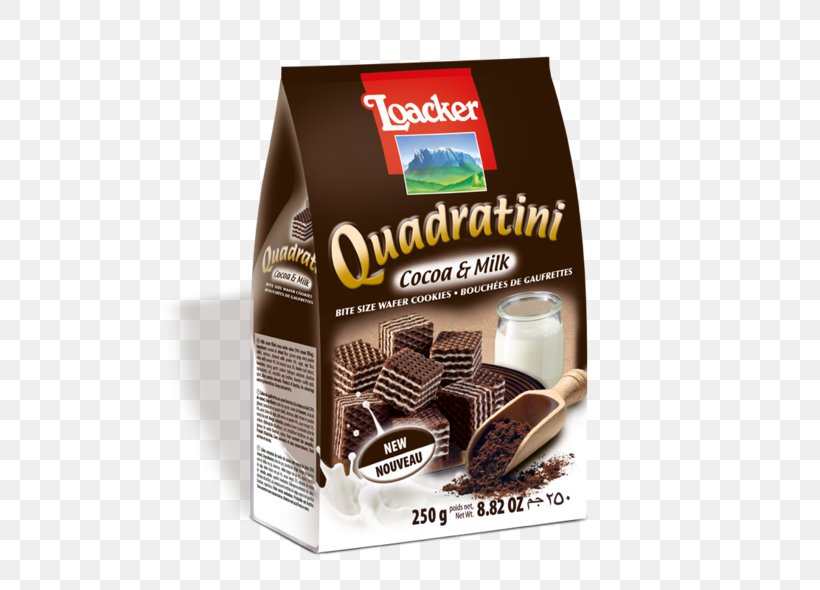 Quadratini Chocolate Milk Cream Loacker, PNG, 590x590px, Quadratini, Biscuits, Chocolate, Chocolate Milk, Chocolate Spread Download Free