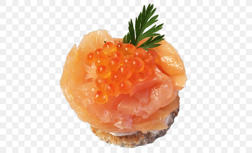 Sashimi Canapé Smoked Salmon Sushi Lox, PNG, 500x500px, Sashimi, Appetizer, Asian Food, Blini, Comfort Food Download Free