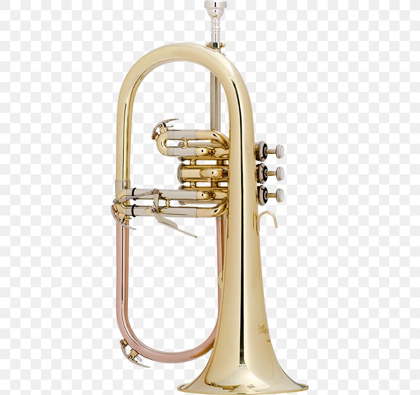 Flugelhorn Vincent Bach Corporation Musical Instruments Wind Instrument Brass Instruments, PNG, 387x770px, Watercolor, Cartoon, Flower, Frame, Heart Download Free