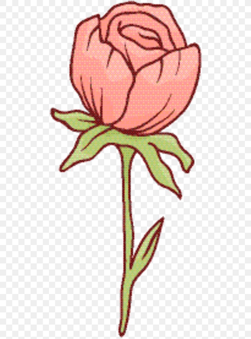 Pink Flower Cartoon, PNG, 513x1107px, Floral Design, Cut Flowers, Flower, Garden, Garden Roses Download Free