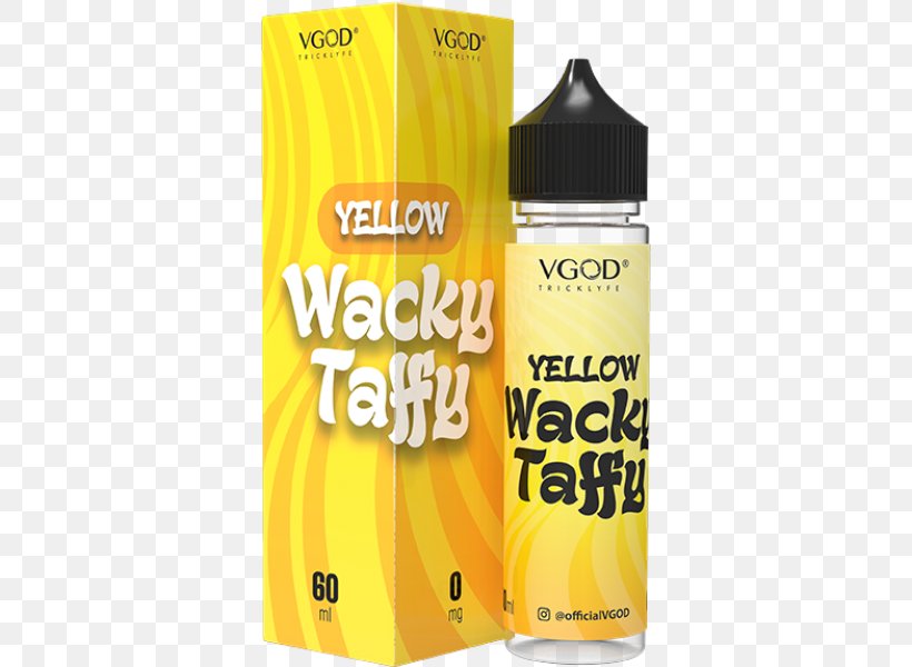 Salt Water Taffy Juice Electronic Cigarette Aerosol And Liquid Official VGOD, PNG, 600x600px, Taffy, Brand, Electronic Cigarette, Flavor, Frying Download Free