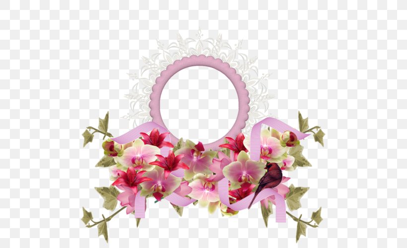 Download Clip Art, PNG, 500x500px, Picture Frames, Artificial Flower, Blog, Blossom, Cut Flowers Download Free