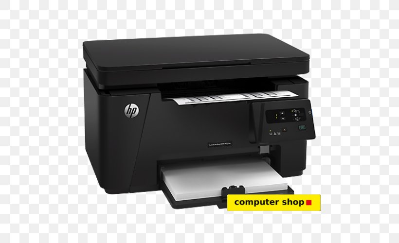 Hewlett-Packard HP LaserJet Pro M125 Multi-function Printer HP Laserjet Pro M127FW Laser Multifunction Printer, PNG, 500x500px, Hewlettpackard, Electronic Device, Hp Deskjet, Hp Eprint, Hp Laserjet Download Free