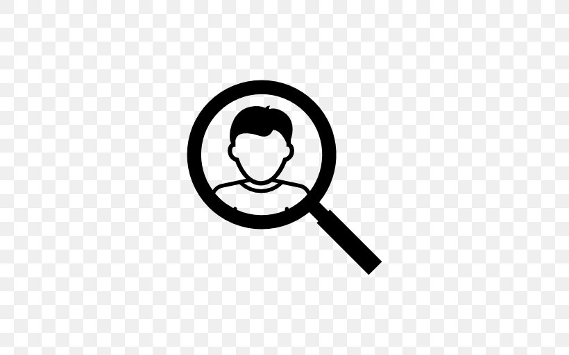 User Magnifying Glass, PNG, 512x512px, User, Area, Black And White, Computer, Computer Network Download Free