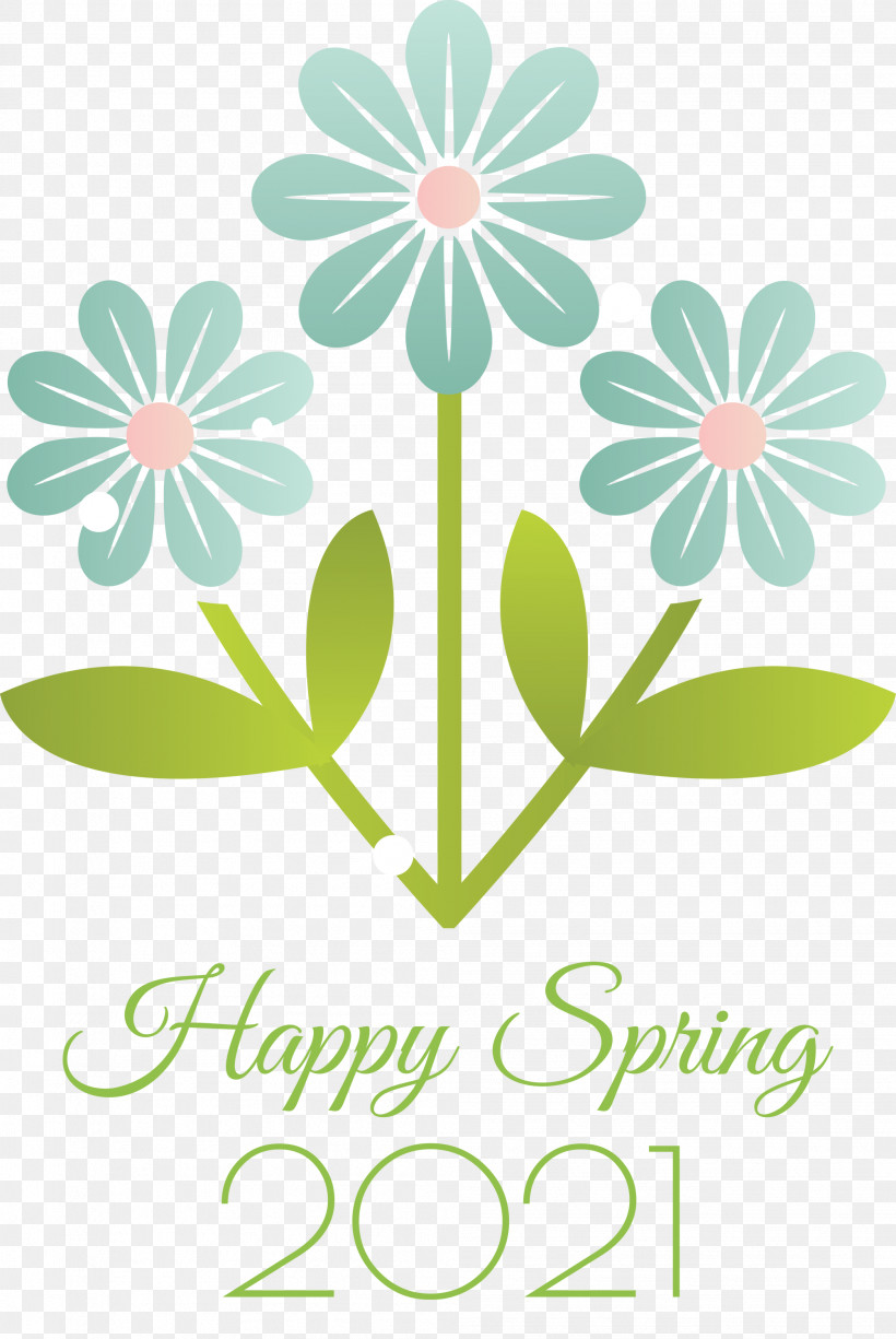 2021 Happy Spring, PNG, 2006x2999px, 2021 Happy Spring, Drawing, Floral Design, Leaf, Poster Download Free