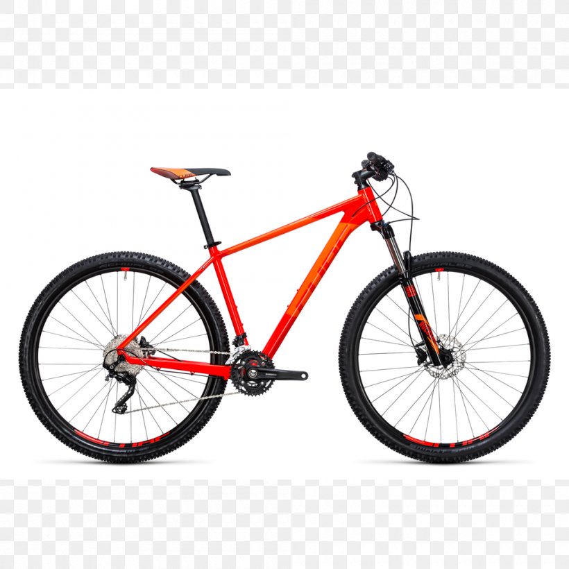 CUBE Attention Bicycle Mountain Bike Cube Bikes 29er, PNG, 1000x1000px, Cube Attention, Bicycle, Bicycle Accessory, Bicycle Drivetrain Part, Bicycle Frame Download Free