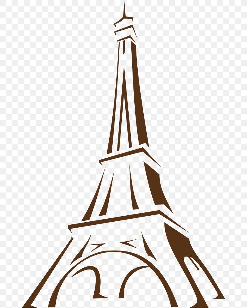 Eiffel Tower Clip Art, PNG, 674x1024px, Eiffel Tower, Art, Art In Paris, Black And White, Drawing Download Free