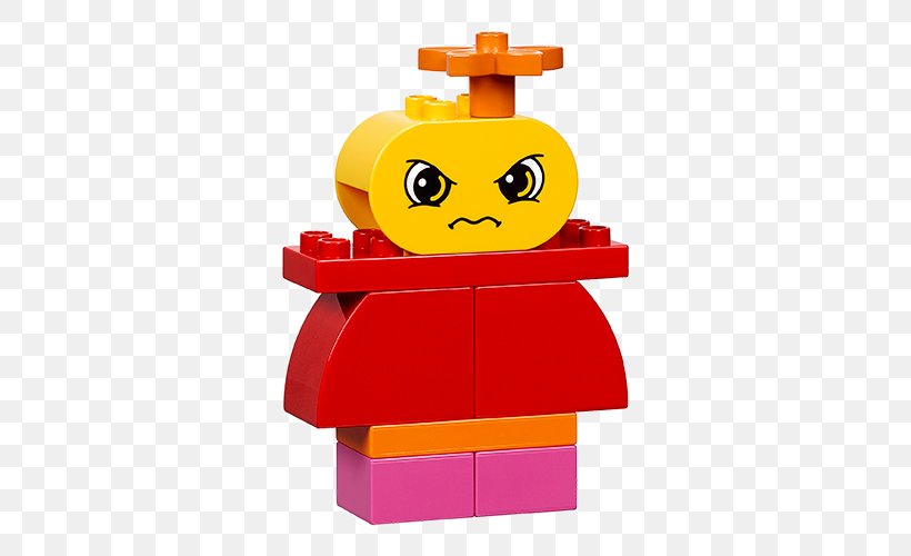 Lego Duplo Emotion Toy Block, PNG, 500x500px, Lego, Education, Emotion, Lego Duplo, Lego Group Download Free