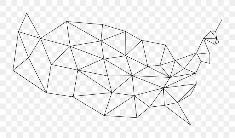 Line Art Triangle Drawing Point, PNG, 2400x1407px, Line Art, Area, Artwork, Black And White, Drawing Download Free