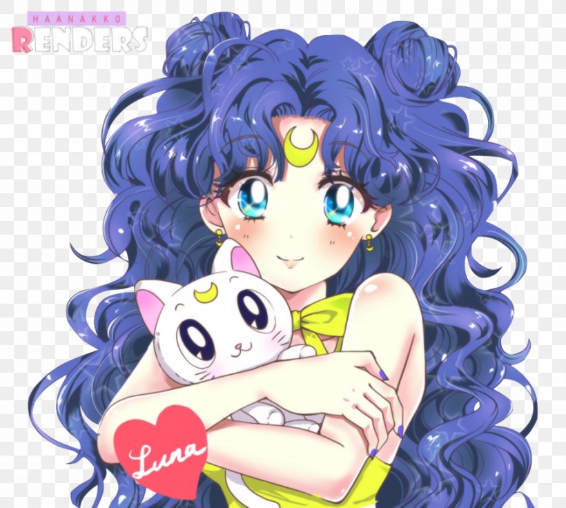 Sailor Moon Luna Sailor Mars Chibiusa Artemis, PNG, 900x808px, Watercolor, Cartoon, Flower, Frame, Heart Download Free