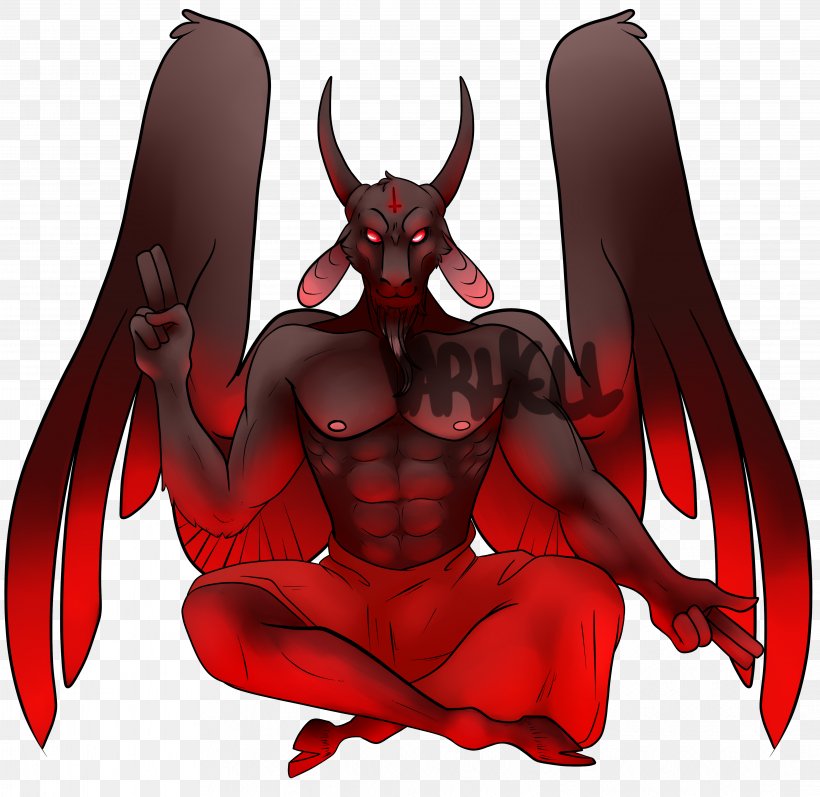 The Binding Of Isaac Demon Satanism Fan Art, PNG, 4257x4141px, Watercolor, Cartoon, Flower, Frame, Heart Download Free