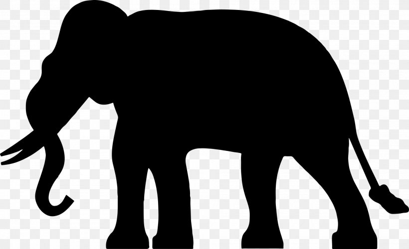 African Elephant Silhouette Clip Art, PNG, 1920x1173px, African Elephant, Art, Asian Elephant, Big Cats, Black Download Free