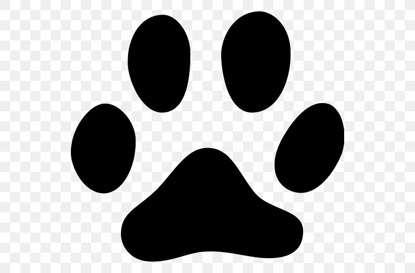 Cat Kitten Paw Footprint Animal Track, PNG, 540x540px, Cat, Animal, Animal Track, Black, Black And White Download Free
