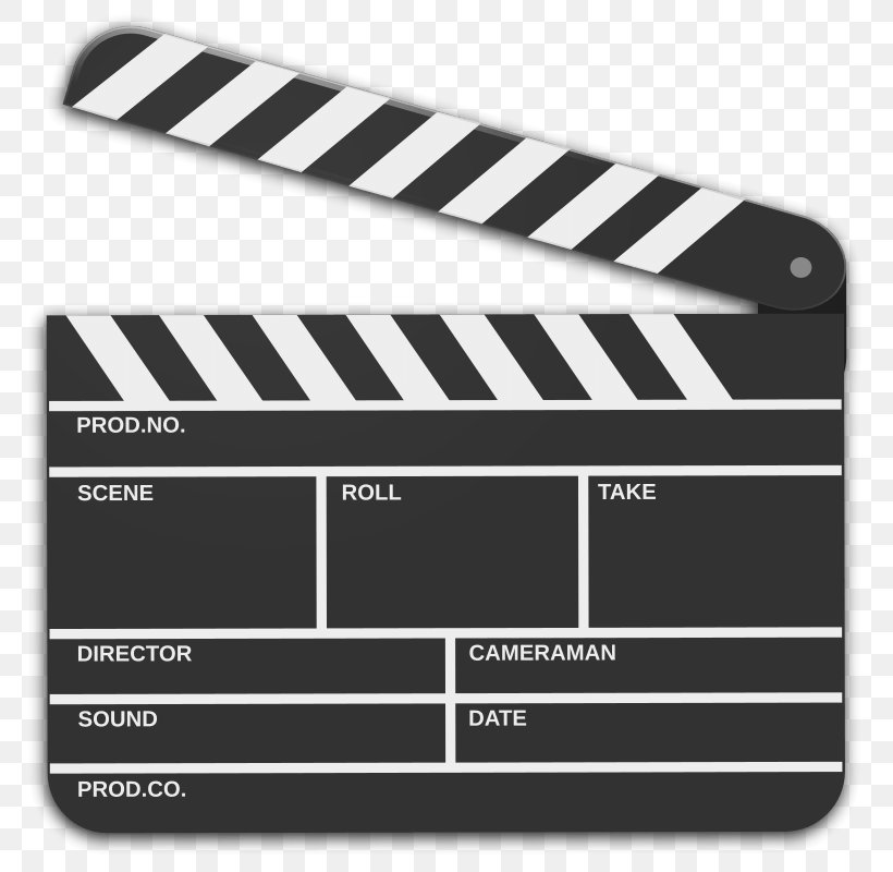 Clapperboard Scene Clip Art Image Film, PNG, 800x800px, Clapperboard, Animated Film, Brand, Cinematography, Film Download Free