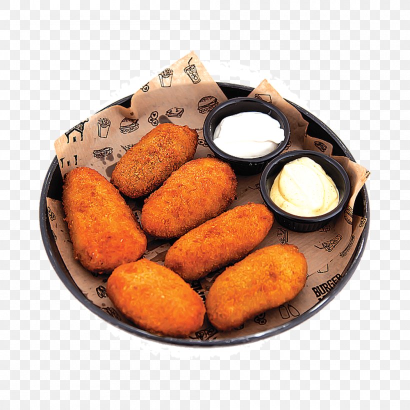 Fritter Croquette Korokke Vetkoek Fast Food, PNG, 1000x1000px, Fritter, Chicken Nugget, Croquette, Deep Frying, Dish Download Free