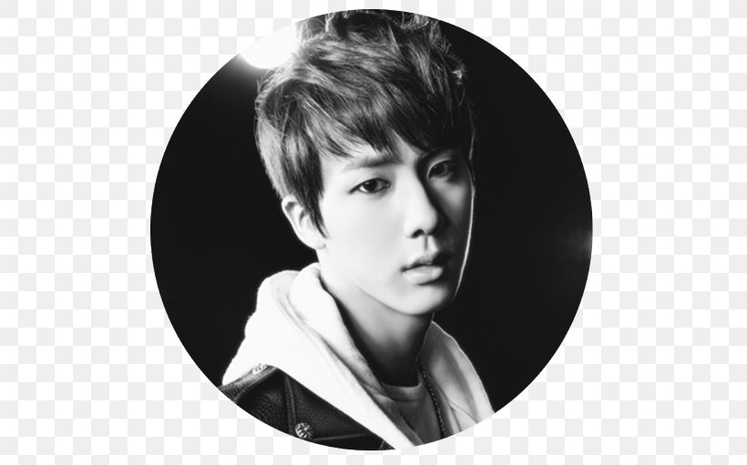 Jin No More Dream BTS N.O -Japanese Ver.- 2 Cool 4 Skool, PNG, 500x511px, 2 Cool 4 Skool, Jin, Bighit Entertainment Co Ltd, Black And White, Blood Sweat Tears Download Free