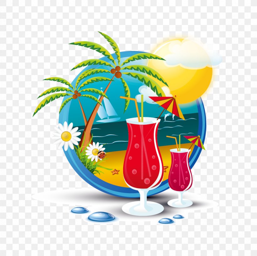 Myrtle Beach Travel Clip Art, PNG, 1181x1181px, Myrtle Beach, Beach, Creative Market, Drinkware, Resort Download Free