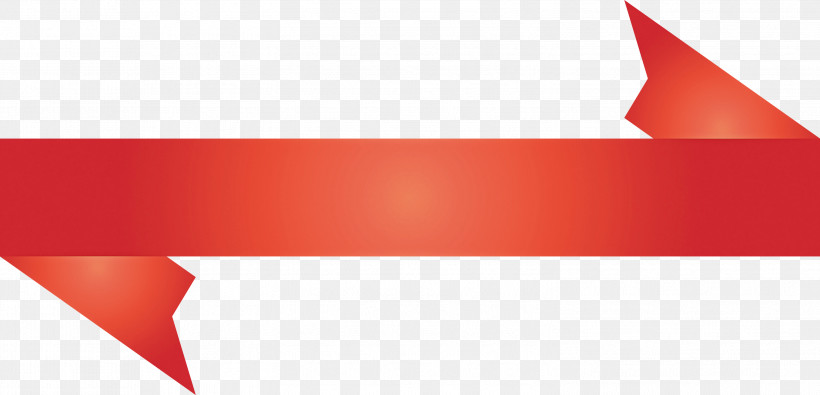 Ribbon S Ribbon, PNG, 2999x1448px, Ribbon, Line, Material Property, Rectangle, Red Download Free