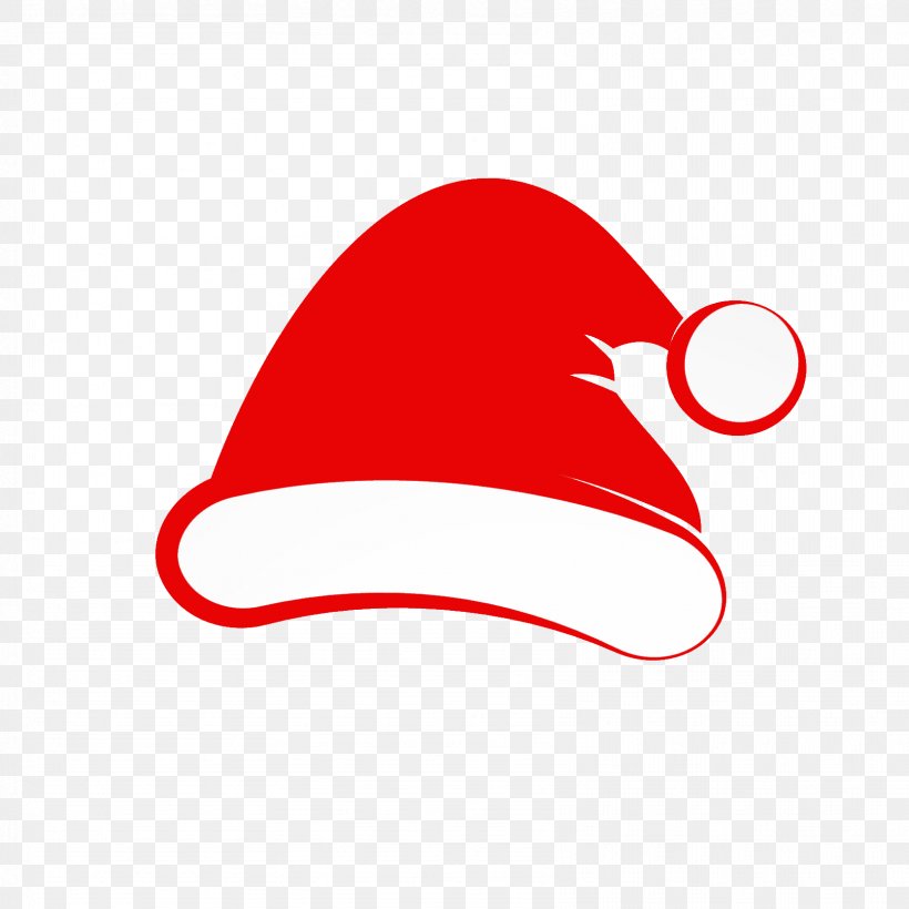 Santa Claus Hat Christmas Clip Art, PNG, 1667x1667px, Santa Claus, Area, Black And White, Brand, Christmas Download Free
