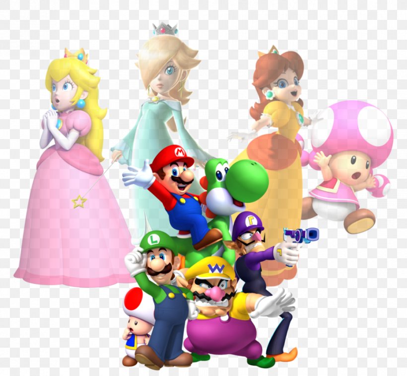 Super Mario Bros. Toad Rosalina Princess Peach, PNG, 930x859px, Mario, Bowser, Character, Child, Doll Download Free
