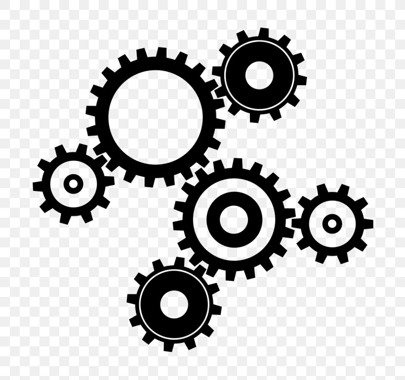 Gear Download Clip Art, PNG, 768x768px, Gear, Auto Part, Black And White, Clutch Part, Computer Network Download Free