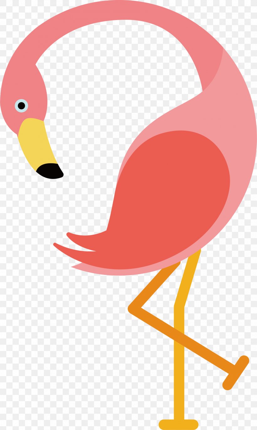 Flamingo Icon, PNG, 1885x3155px, Flamingo, Beak, Bird, Ducks Geese And Swans, Flamingos Download Free