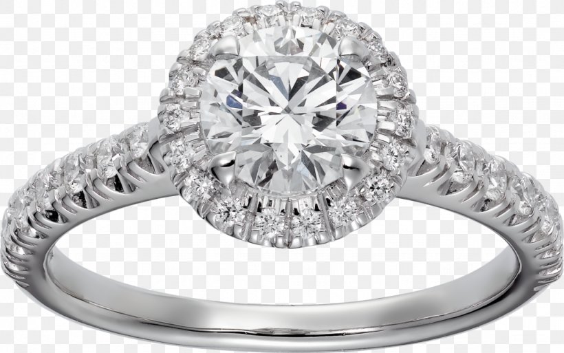 Solitaire Cartier Engagement Ring Earring, PNG, 1024x641px, Solitaire, Body Jewelry, Brilliant, Carat, Cartier Download Free