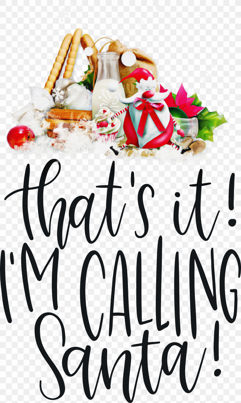 Calling Santa Santa Christmas, PNG, 1799x3000px, Calling Santa, Artist, Baking, Christmas, Christmas Day Download Free