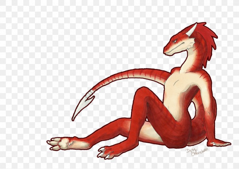 Dragon Anthropomorphism Art, PNG, 900x638px, Watercolor, Cartoon, Flower, Frame, Heart Download Free